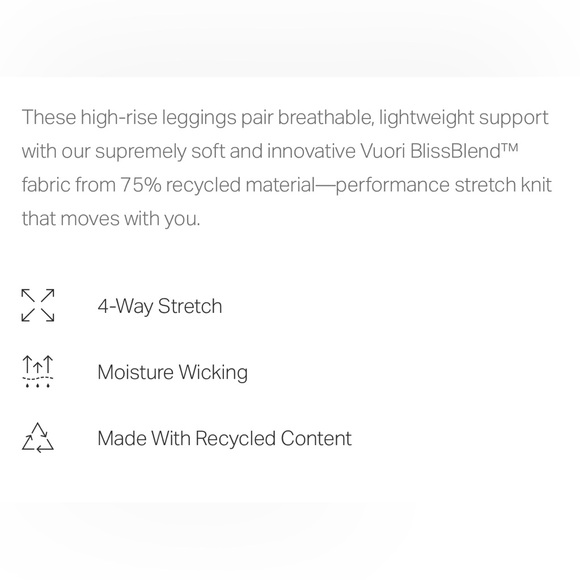 Vuori Brown Leggings - Picture 11 of 11